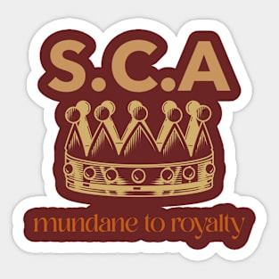 From SCA to Royalty Sticker